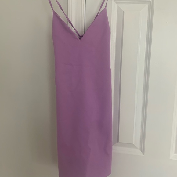 Revolve purple bodycon mini dress - Picture 1 of 3